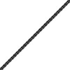 Thumbnail Image 2 of Wheat Chain Necklace 3mm Black Ion-Plated Solid Stainless Steel 24"