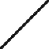 Thumbnail Image 2 of Rope Chain Necklace 3mm Black Ion-Plated Solid Stainless Steel 24"