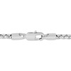 Thumbnail Image 3 of Men's Diamond Anchor Oval Necklace 3/8 ct tw Stainless Steel 24"