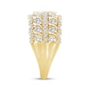 Thumbnail Image 2 of Adore Diamond Multi-Row Twist Anniversary Ring 1-1/2 ct tw 14K Yellow Gold