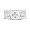 Thumbnail Image 3 of Lab-Grown Diamonds Princess-Cut Bridal Set 5 ct tw 14K White Gold