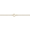 Thumbnail Image 2 of Diamond Clover Drop Necklace 1/10 ct tw 24K Yellow Gold Vermeil Sterling Silver 18"