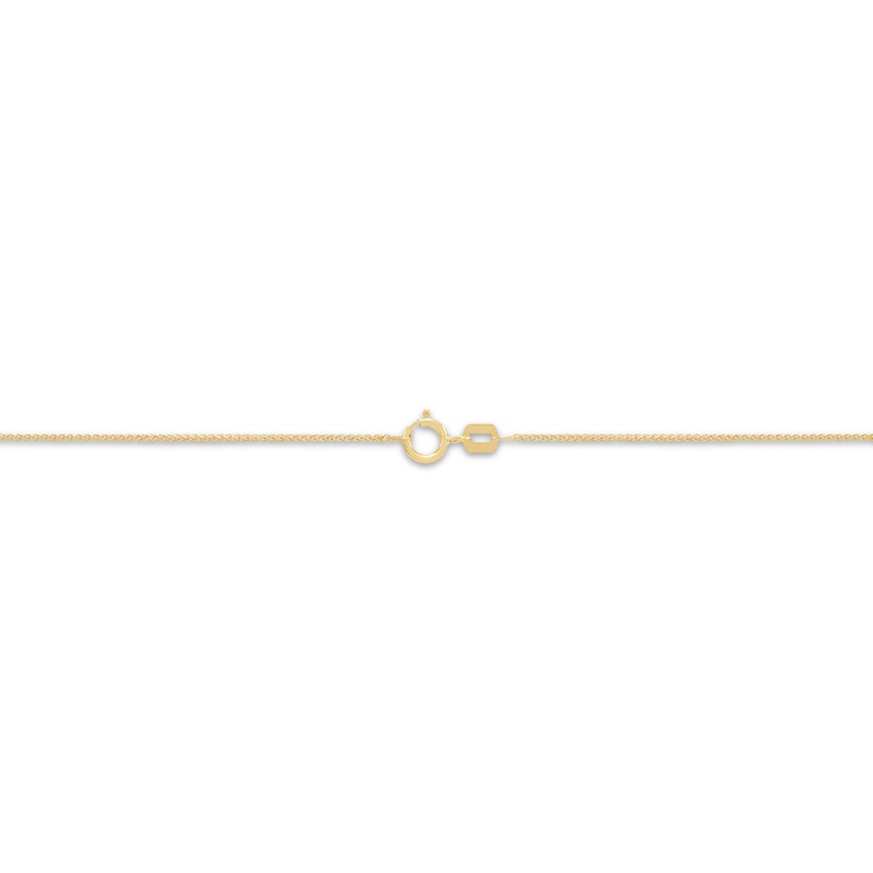 Main Image 3 of Cross & Heart Charm Necklace 10K Yellow Gold 18"