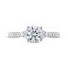 Thumbnail Image 3 of THE LEO Ideal Cut Diamond Engagement Ring 1-1/5 ct tw 14K White Gold