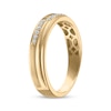Thumbnail Image 2 of Adore Men's Diamond Wedding Band 1/10 ct tw 10K Yellow Gold