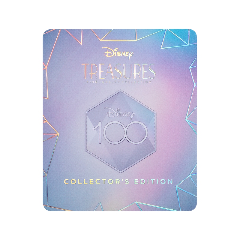 Main Image 6 of Disney Treasures Mickey Mouse Garnet & Diamond Accent Necklace Sterling Silver & 10K Rose Gold 19”