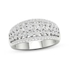 Thumbnail Image 1 of KAY Lab-Grown Diamonds Five-Row Ring 1 ct tw 14K White Gold