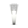 Thumbnail Image 3 of KAY Lab-Grown Diamonds Five-Row Ring 1 ct tw 14K White Gold