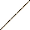 Thumbnail Image 1 of Men's Black Diamond Tennis Bracelet 5 ct tw 10K Yellow Gold 8.5"