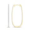 Thumbnail Image 1 of Diamond Ellipse Inside-Out Hoop Earrings 1/3 ct tw 10K Yellow Gold 30mm