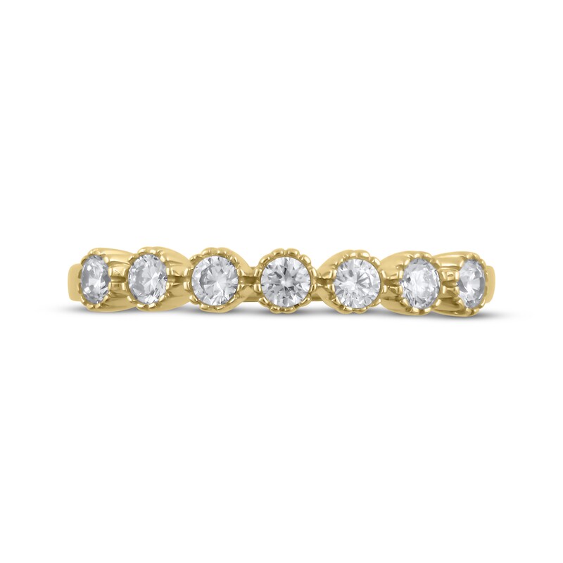 Main Image 3 of Round-Cut Diamond Anniversary Ring 1/3 ct tw 10K Yellow Gold