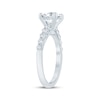 Thumbnail Image 2 of Lab-Grown Diamonds Round-Cut Engagement Ring 2-1/2 ct tw 14K White Gold