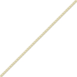 2.4mm Diamond-Cut Box Chain Necklace Solid 10K Yellow Gold 20"