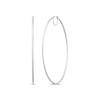 Thumbnail Image 1 of Hoop Earrings 10K White Gold 80mm