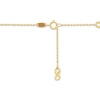 Thumbnail Image 3 of Infinity Station Anklet 10K Yellow Gold 10"