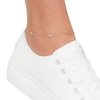 Thumbnail Image 4 of Infinity Station Anklet 10K Yellow Gold 10"
