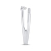 Thumbnail Image 2 of KAY Lab-Grown Diamonds Faux Stack Fashion Ring 1/8 ct tw 10K White Gold