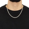 Thumbnail Image 4 of 3.7mm Silk Rope Chain Necklace Solid 14K Yellow Gold 20"