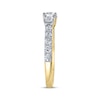 Thumbnail Image 2 of Adore Round-Cut Diamond Three-Stone Engagement Ring 1-1/2 ct tw 14K Yellow Gold