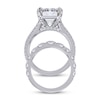 Thumbnail Image 3 of Adore Lab-Grown Diamonds Emerald-Cut Bridal Set 12 ct tw 14K White Gold