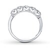 Thumbnail Image 2 of THE LEO Diamond Band 1 ct tw Round-cut 14K White Gold