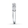 Thumbnail Image 3 of THE LEO Diamond Band 1 ct tw Round-cut 14K White Gold