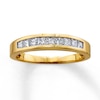 Thumbnail Image 1 of Diamond Band 1/2 ct tw Princess-cut 14K Yellow Gold