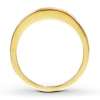 Thumbnail Image 2 of Diamond Band 1/2 ct tw Princess-cut 14K Yellow Gold