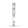 Thumbnail Image 1 of Diamond Band 1/10 carat tw Round-cut 10K White Gold