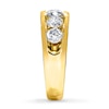 Thumbnail Image 3 of Adore Diamond Wedding Band 2 ct tw Round-cut 14K Yellow Gold