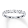 Thumbnail Image 1 of Adore Diamond Anniversary Band 1/2 ct tw Round-cut 14K White Gold