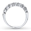 Thumbnail Image 2 of Diamond Anniversary Ring 1 ct tw Round-cut 14K White Gold