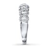 Thumbnail Image 3 of Diamond Anniversary Ring 1 ct tw Round-cut 14K White Gold