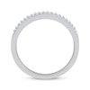 Thumbnail Image 2 of Diamond Anniversary Ring 1/10 ct tw Round-cut 10K White Gold