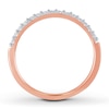Thumbnail Image 2 of Adore Diamond Anniversary Ring 1/6 ct tw Round-cut 14K Rose Gold