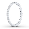 Thumbnail Image 1 of Diamond Eternity Ring 1/2 ct tw Round-cut 14K White Gold