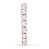 Thumbnail Image 2 of Diamond Eternity Ring 2 ct tw Round-cut 14K Rose Gold