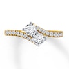 Thumbnail Image 0 of Ever Us Two-Stone Ring 1 ct tw Diamonds 14K Yellow Gold