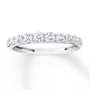 Thumbnail Image 1 of Diamond Anniversary Band 1/2 ct tw Round-cut 14K White Gold