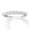 Thumbnail Image 0 of Diamond Anniversary Band 1/2 ct tw Round-cut 14K White Gold