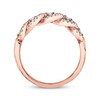 Thumbnail Image 4 of Diamond Anniversary Band 1/3 ct tw Round-cut 14K Rose Gold