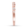 Thumbnail Image 1 of Diamond Anniversary Band 1/15 ct tw Round-cut 14K Rose Gold