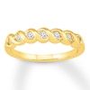 Thumbnail Image 1 of Adore Diamond Anniversary Band 1/4 ct tw Round-cut 10K Yellow Gold