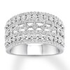 Thumbnail Image 1 of Adore Diamond Anniversary Band 1-1/3 ct tw 14K White Gold