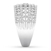 Thumbnail Image 3 of Adore Diamond Anniversary Band 1-1/3 ct tw 14K White Gold