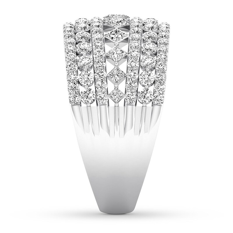 Main Image 3 of Adore Diamond Anniversary Band 1-1/3 ct tw 14K White Gold