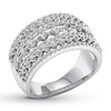 Thumbnail Image 4 of Adore Diamond Anniversary Band 1-1/3 ct tw 14K White Gold