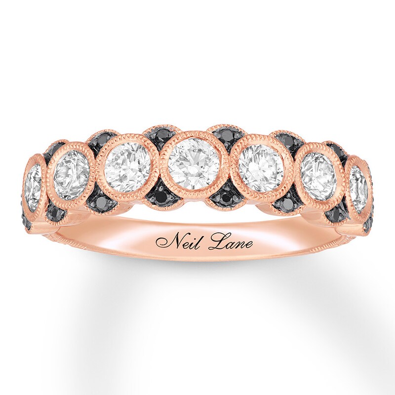 Neil Lane Bridal Diamond Anniversary Band 1 ct tw Round 14K Rose Gold