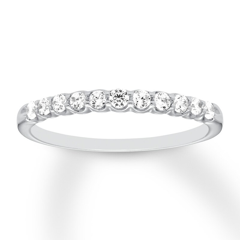 Diamond Anniversary Band 1/4 ct tw Round-cut 14K White Gold