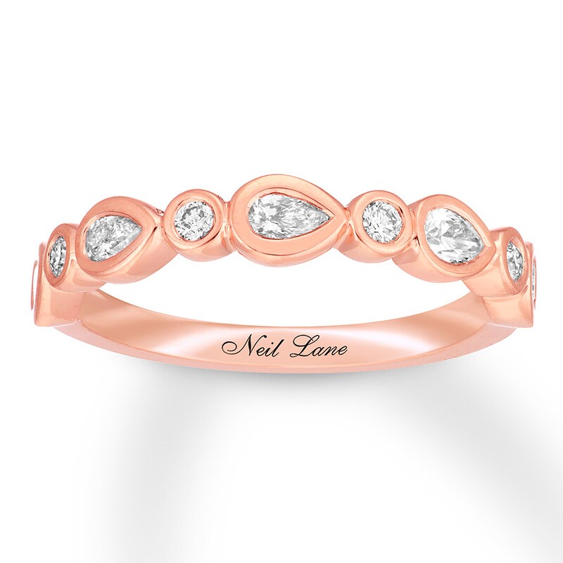 Neil Lane Bridal Diamond Anniversary Band 1/2 ct tw 14K Rose Gold